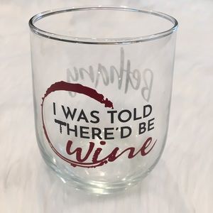 🔴 Stemless Wine Glass